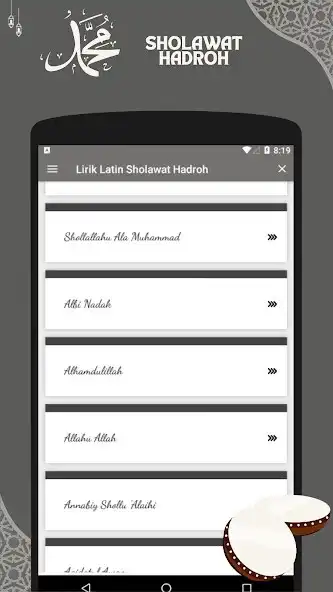 Play Lirik Latin Sholawat Hadroh as an online game Lirik Latin Sholawat Hadroh with UptoPlay