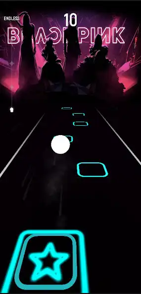 Play Lisa Blackpink Tiles Hop as an online game Lisa Blackpink Tiles Hop with UptoPlay