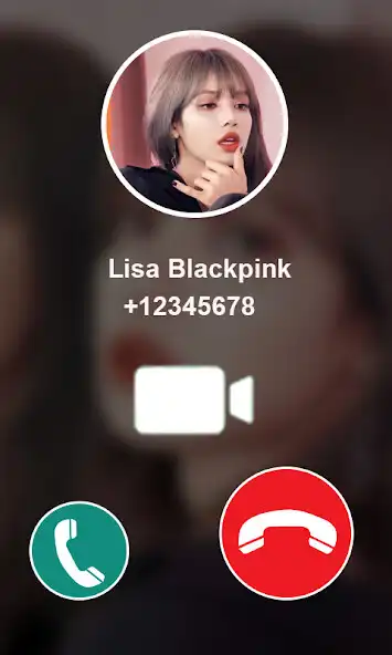 Play Lisa Blackpink video call as an online game Lisa Blackpink video call with UptoPlay