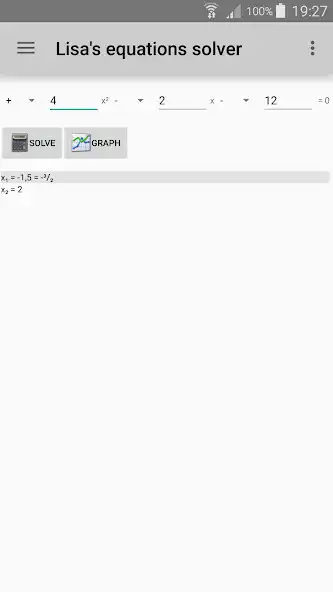 Play Lisas equation solver  and enjoy Lisas equation solver with UptoPlay