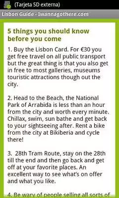 Play Lisbon Travel Guide