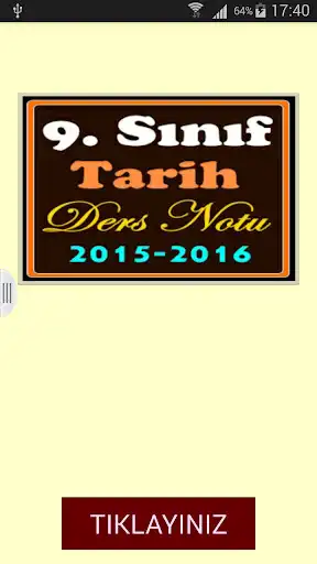 Play Lise Tarih Ders Notu  and enjoy Lise Tarih Ders Notu with UptoPlay