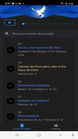 Play Lista de Pecados  and enjoy Lista de Pecados with UptoPlay