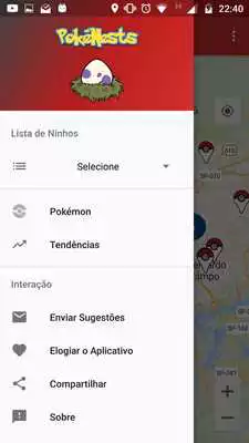 Play Lista Ninhos (para Pokemon Go)