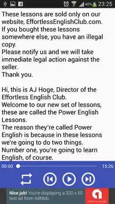 Play Listen English Effortless