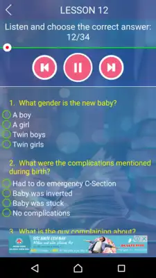 Play Listen Exercise