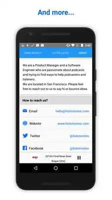 Play Listen Notes Play Listen Notes