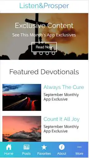 Play Listen  Prosper Daily Devotionals  and enjoy Listen  Prosper Daily Devotionals with UptoPlay