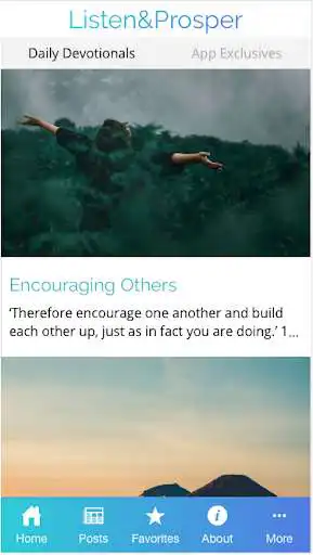 Play Listen  Prosper Daily Devotionals as an online game Listen  Prosper Daily Devotionals with UptoPlay