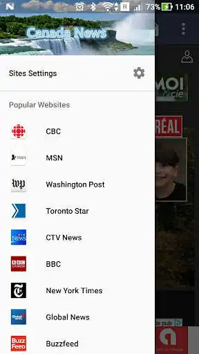 Play Listen to Canada News(English & French)  and enjoy Listen to Canada News(English & French) with UptoPlay