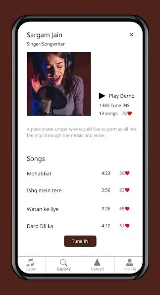 Play ListenUp - Listen-Upload-Earn as an online game ListenUp - Listen-Upload-Earn with UptoPlay