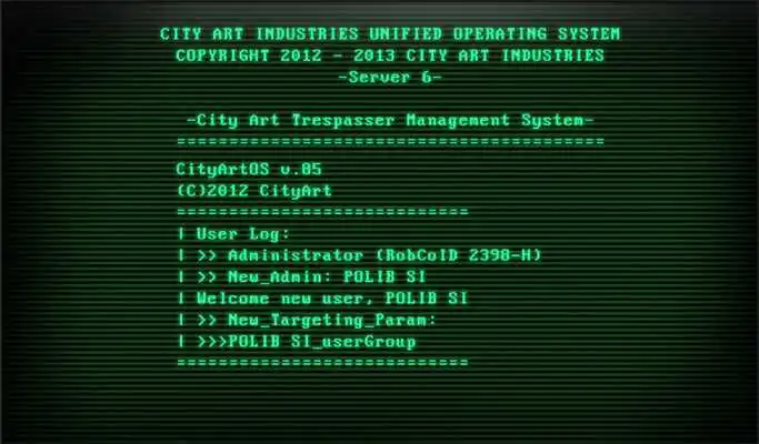 Play Lister Pip Boy v1.0 OLD Phone