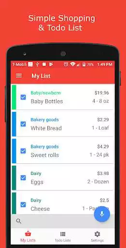 Play List IT 2.0 - Simple Shopping and Todo List  and enjoy List IT 2.0 - Simple Shopping and Todo List with UptoPlay