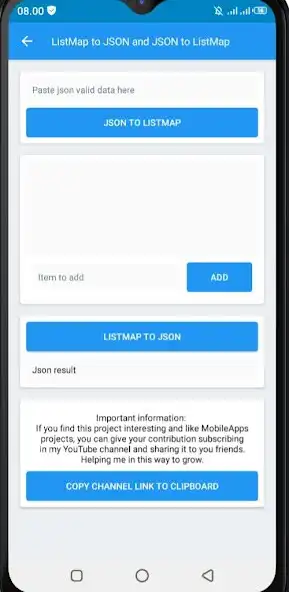 Play ListMap to Json-ListMap  and enjoy ListMap to Json-ListMap with UptoPlay