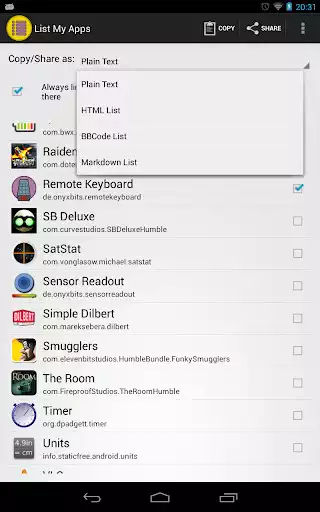 Play List My Apps