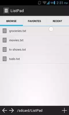 Play ListPad