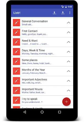 Play Listr! - a tool to create & manage lists  and enjoy Listr! - a tool to create & manage lists with UptoPlay