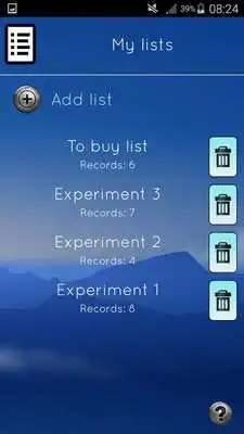 Play Lists - Event Register - Create lists