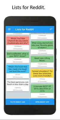 Play Lists for Reddit