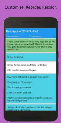 Play Lists for Reddit