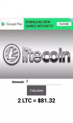 Play Litecoin/USD Converter Play Litecoin/USD Converter