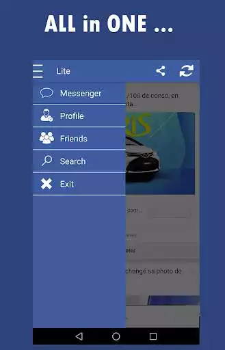 Play Lite for Facebook - Security Locker App