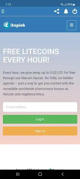 Play Litepick Faucet as an online game Litepick Faucet with UptoPlay