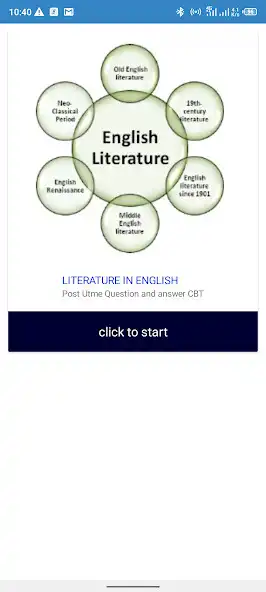 Play Literature In English QA as an online game Literature In English QA with UptoPlay