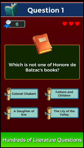 Play Literature Quiz Game  and enjoy Literature Quiz Game with UptoPlay