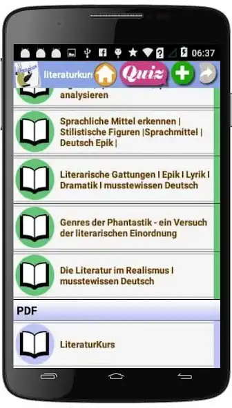 Play Literaturkurs as an online game Literaturkurs with UptoPlay