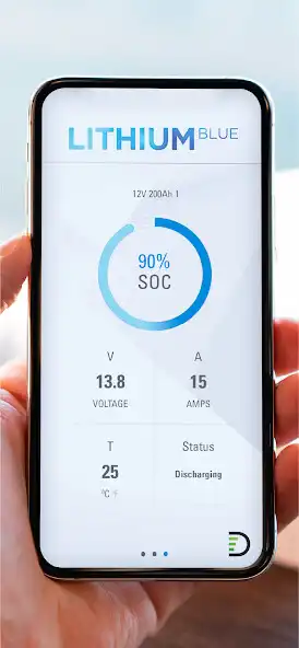 Play Lithium Blue Battery Monitor as an online game Lithium Blue Battery Monitor with UptoPlay