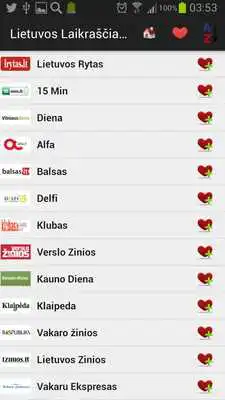 Play Lithuanian Newspapers And News