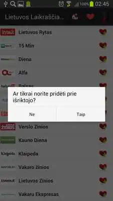 Play Lithuanian Newspapers And News