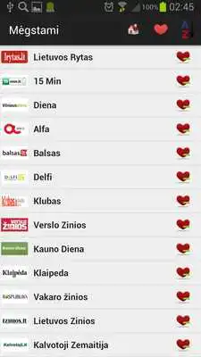 Play Lithuanian Newspapers And News