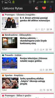 Play Lithuanian Newspapers And News