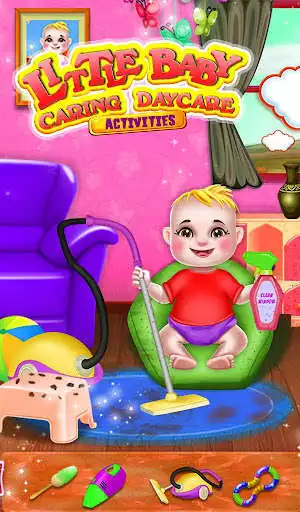 Play Little Baby Caring Daycare Activities  and enjoy Little Baby Caring Daycare Activities with UptoPlay