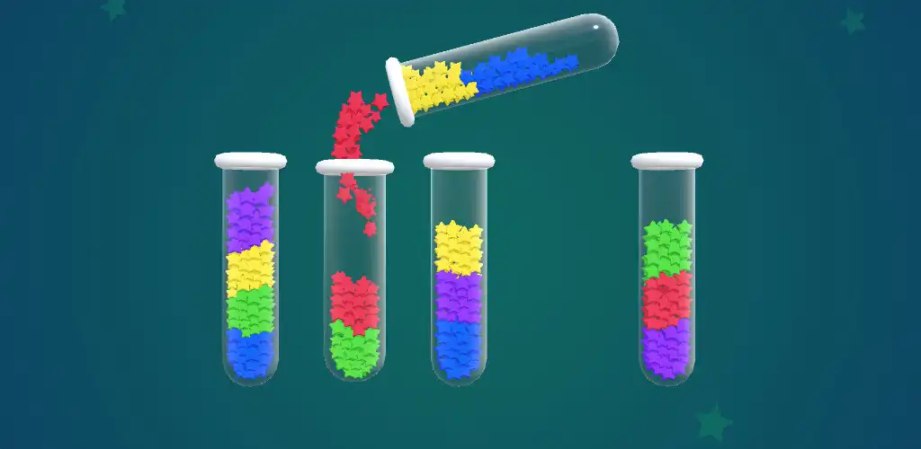 Play Little Balls Sort Puzzle!  and enjoy Little Balls Sort Puzzle! with UptoPlay