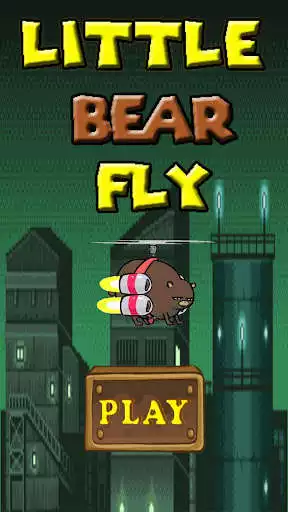 Play Little Bear Fly  and enjoy Little Bear Fly with UptoPlay