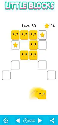 Play Little Blocks: Extreme Shooting Tiles as an online game Little Blocks: Extreme Shooting Tiles with UptoPlay