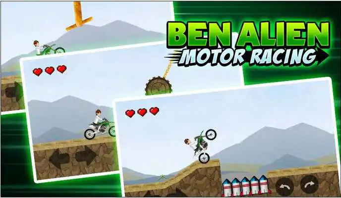 Play Little Boy Ben Hero Racing - 10 Hill Climb Maps