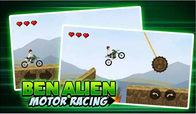 Play Little Boy Ben Hero Racing - 10 Hill Climb Maps