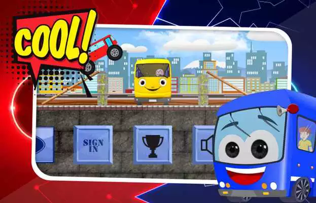 Play Little Bus Driving Game For Kids