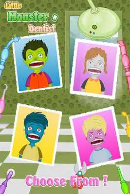 Play Little Crazy Monster Dentist