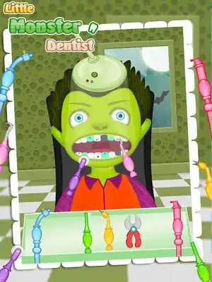 Play Little Crazy Monster Dentist