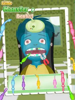 Play Little Crazy Monster Dentist