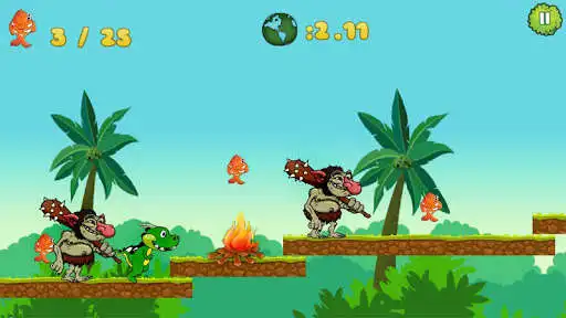 Play Little Dragon Run as an online game Little Dragon Run with UptoPlay