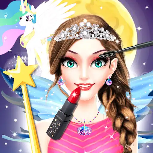 Play Little Fairy Makeup Salon APK