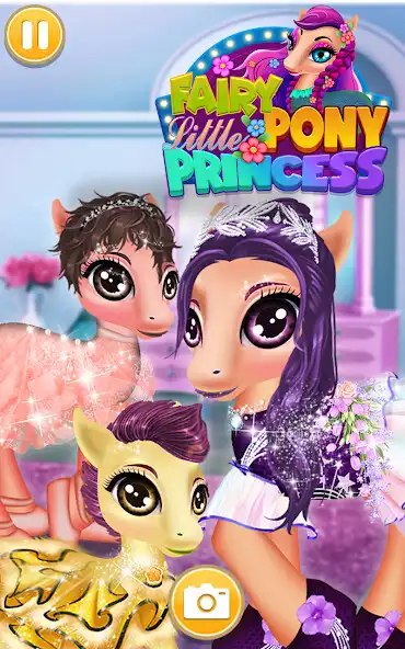 Play Little Fairy Unicorns Princess  and enjoy Little Fairy Unicorns Princess with UptoPlay