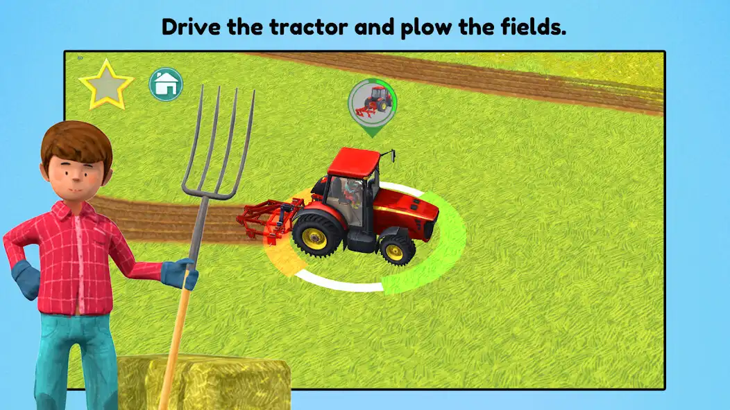 Play Little Farmers for Kids as an online game Little Farmers for Kids with UptoPlay