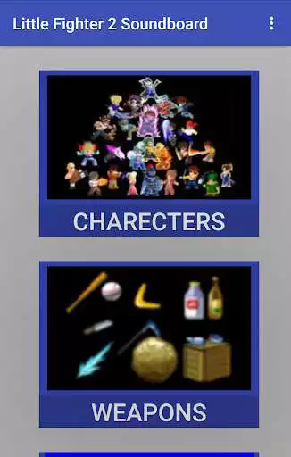 Play Little Fighter 2 Soundboard as an online game Little Fighter 2 Soundboard with UptoPlay